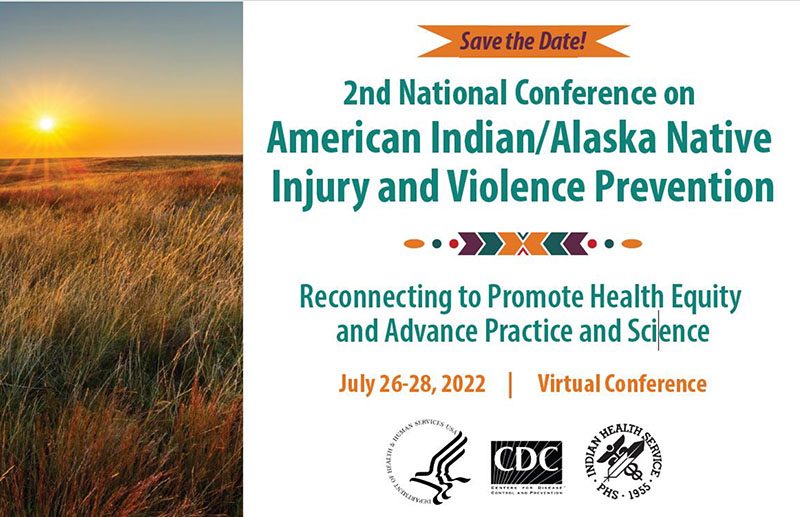 AIAN Injury Prevention Conference Save the Date: July 26-28
