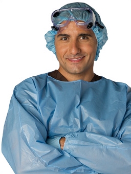Doctor in operation uniform
