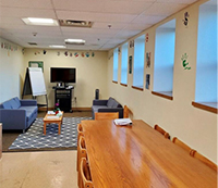 Multipurpose room at Unity Healing Center