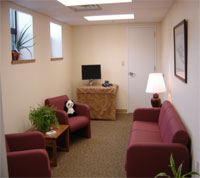 Counseling room at Unity Healing Center