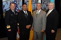 Left to Right: Dr. Charles Grim,  Nick Cota, Don Davis, and Robert McSwain