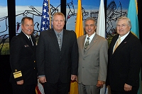 Left to Right: Dr. Charles Grim,   Donald McKenzie, Don Davis, and Robert McSwain