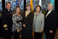 Left to Right: Dr. Charles Grim, IHS Employee, IHS Employee, IHS Employee, and Robert McSwain