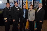 Left to Right: Dr. Charles Grim, IHS Employee, IHS Employee, IHS Employee, and Robert McSwain