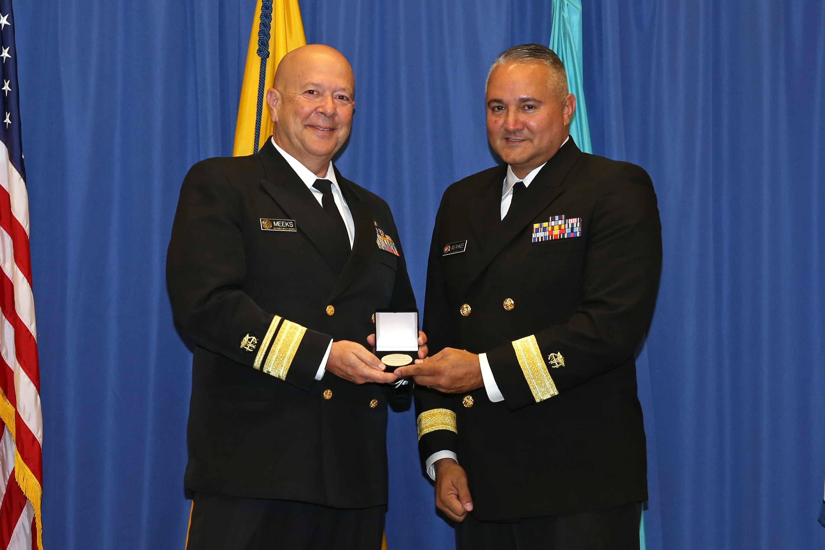 Commissioned Corps Oustanding Service Medal - RADM Kevin Meeks (HQ)