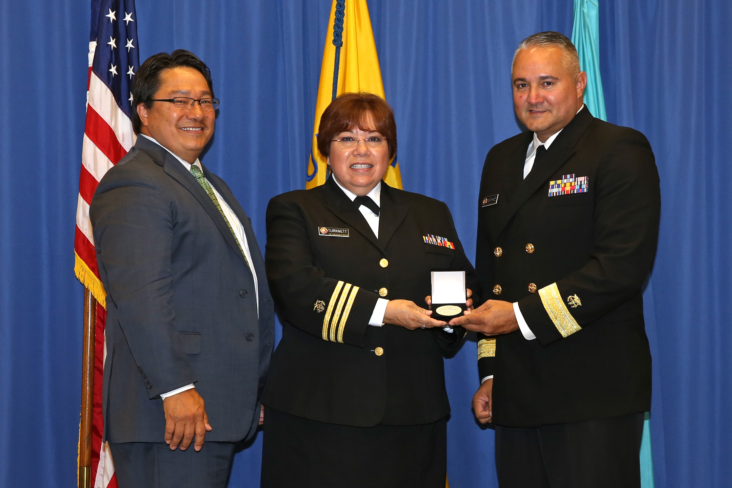 Commissioned Corps Oustanding Service Medal - LCDR Velia Turknett (Alaska)
