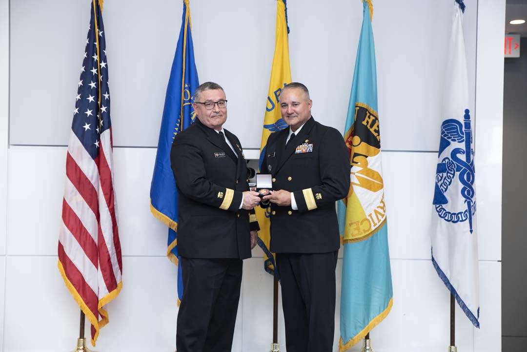 Commissioned Corps Outstanding Service Medal - RADM Francis Frazier 
