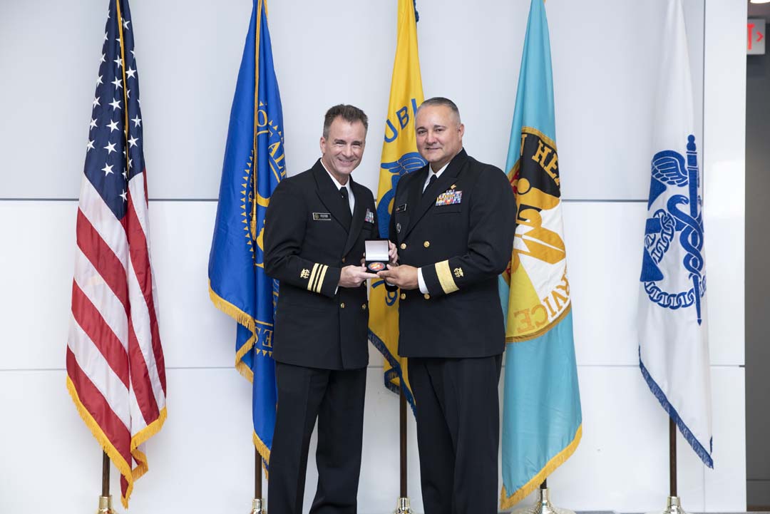 Commissioned Corps Outstanding Service Medal - LCDR Glenn Foster