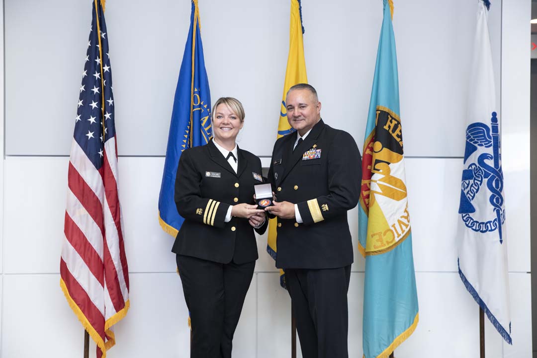 Commissioned Corps Outstanding Service Medal - CDR Julie Erb-Alvarez