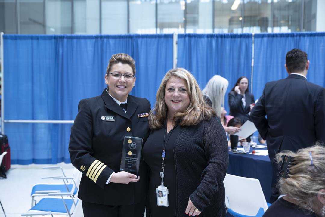Reception - CAPT Michelle Ruslavage and Dr. Susy Postal
