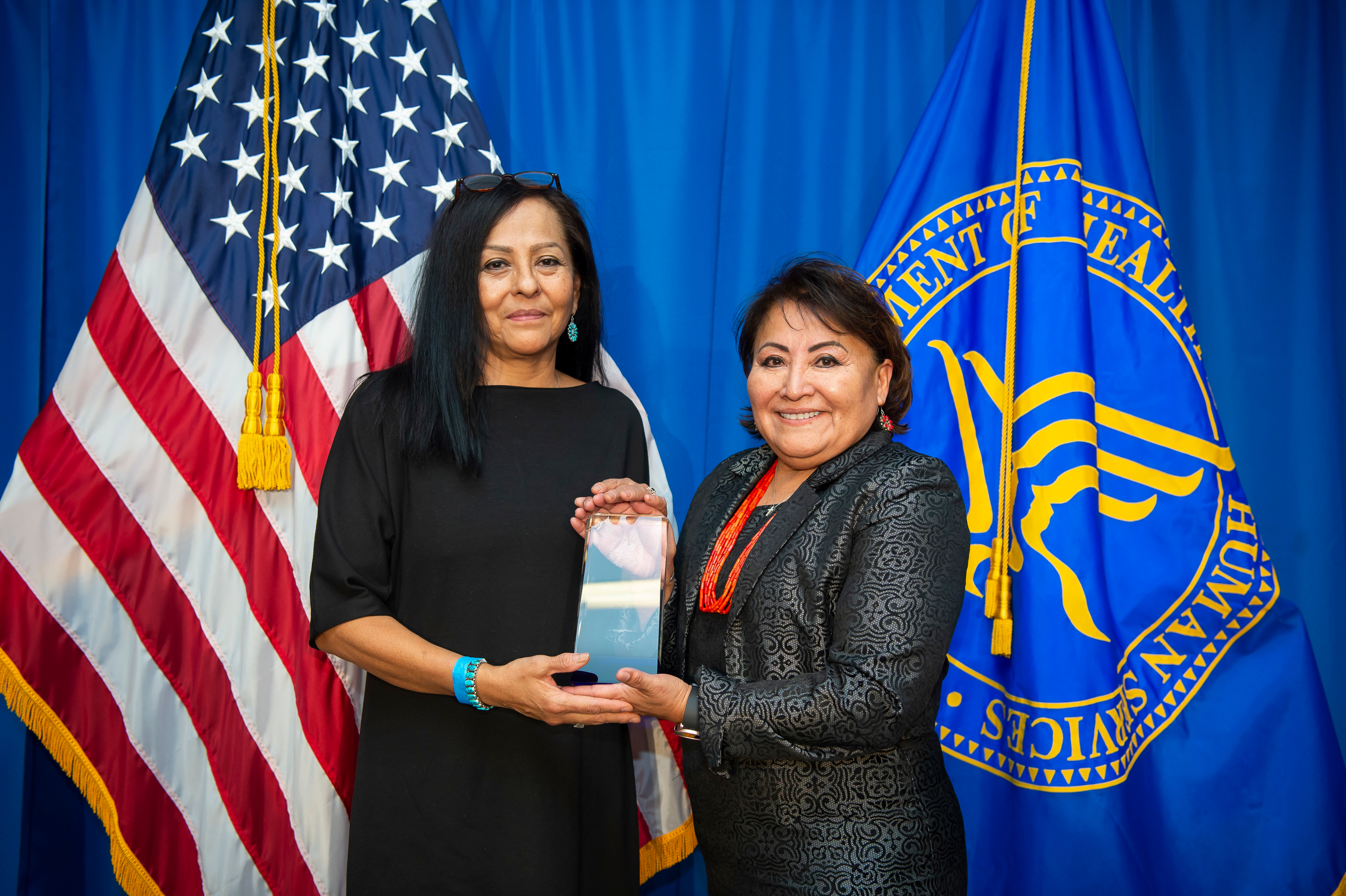 Customer Service - Team Category - Jeannie King receiving on behalf of Gallup Indian Medical Center - Outpatient Pediatric Clinic (Navajo)