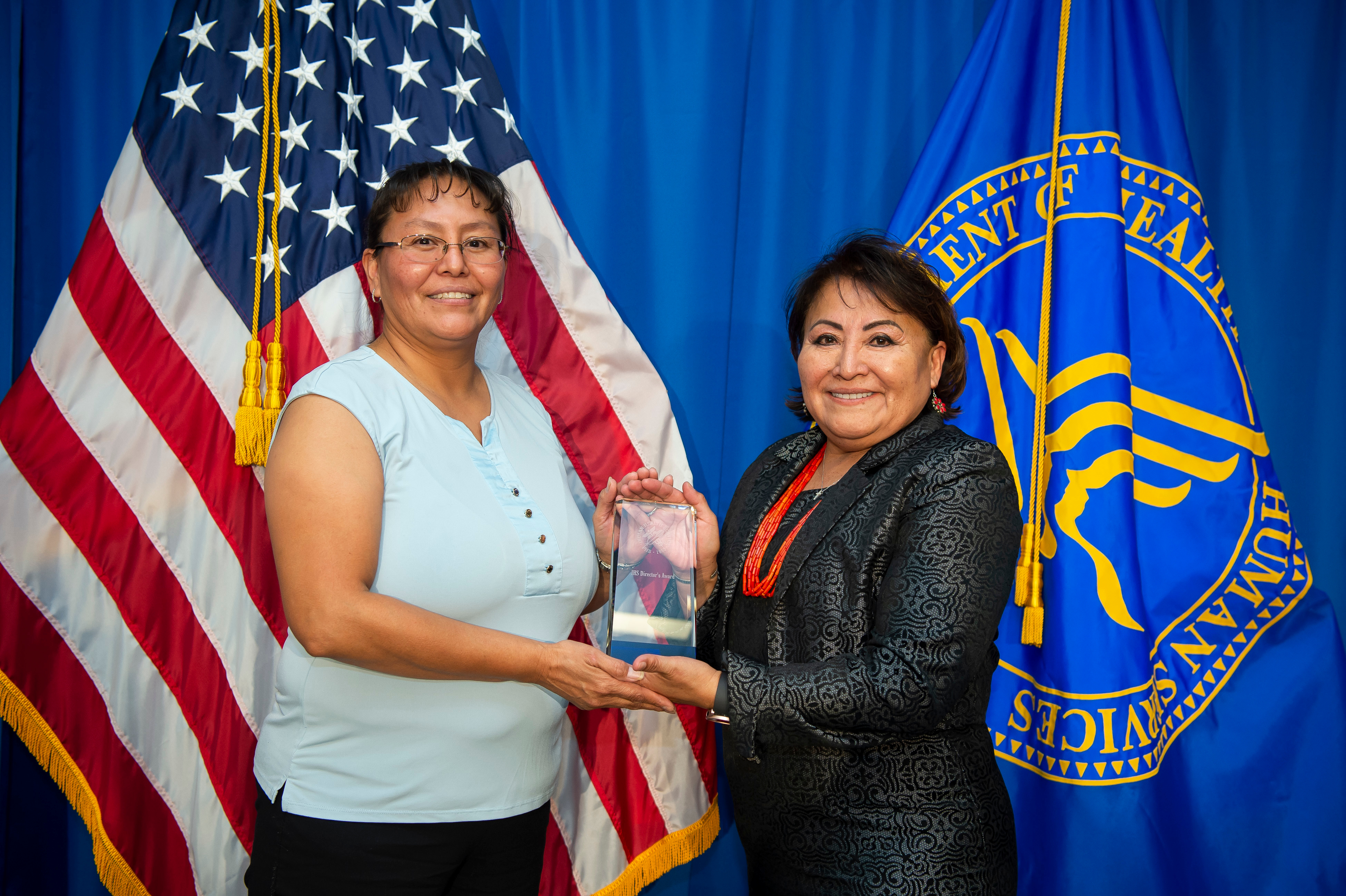 Customer Service - Team Category - Kathy Tso receiving on behalf of Kayenta Service Unit Division of Information Technology (Navajo)