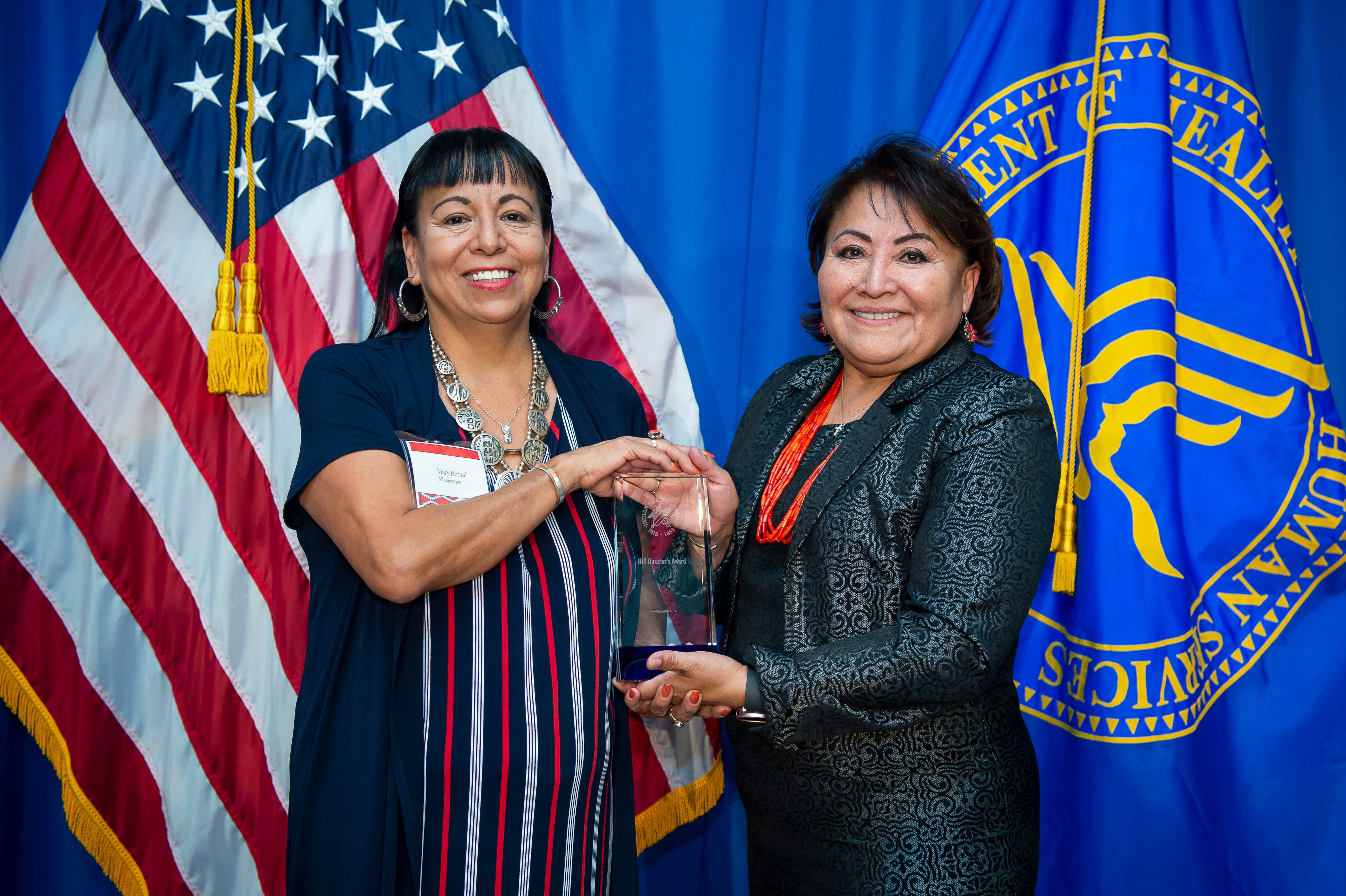 Director's Award - Team Category - Mary Bernal on behalf Taos-Picuris Service Unit Purchased Referred Care (Alaska )