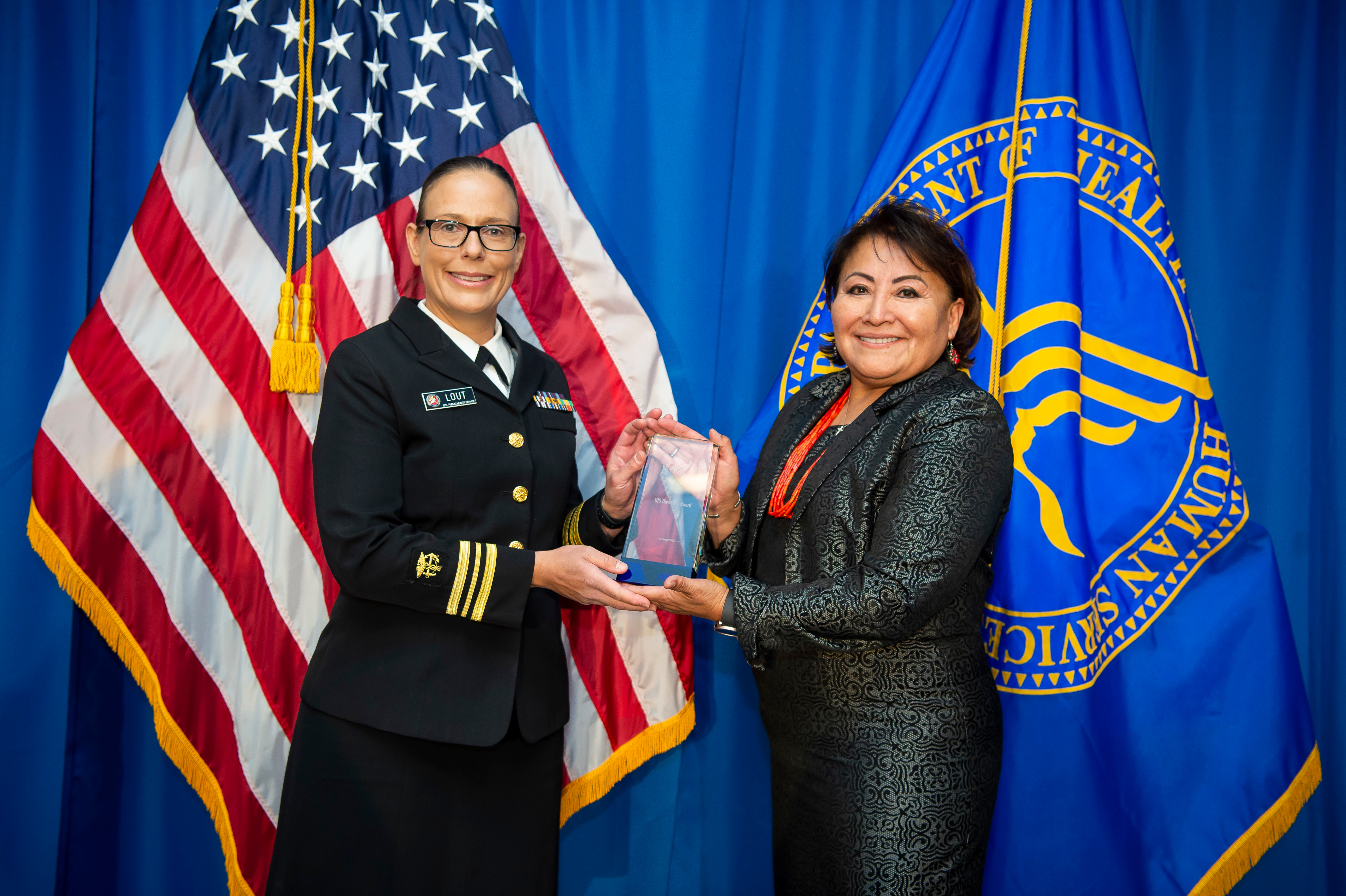 Pandemic Heroism - Individual Category - LCDR Sara Lout (Great Plains)