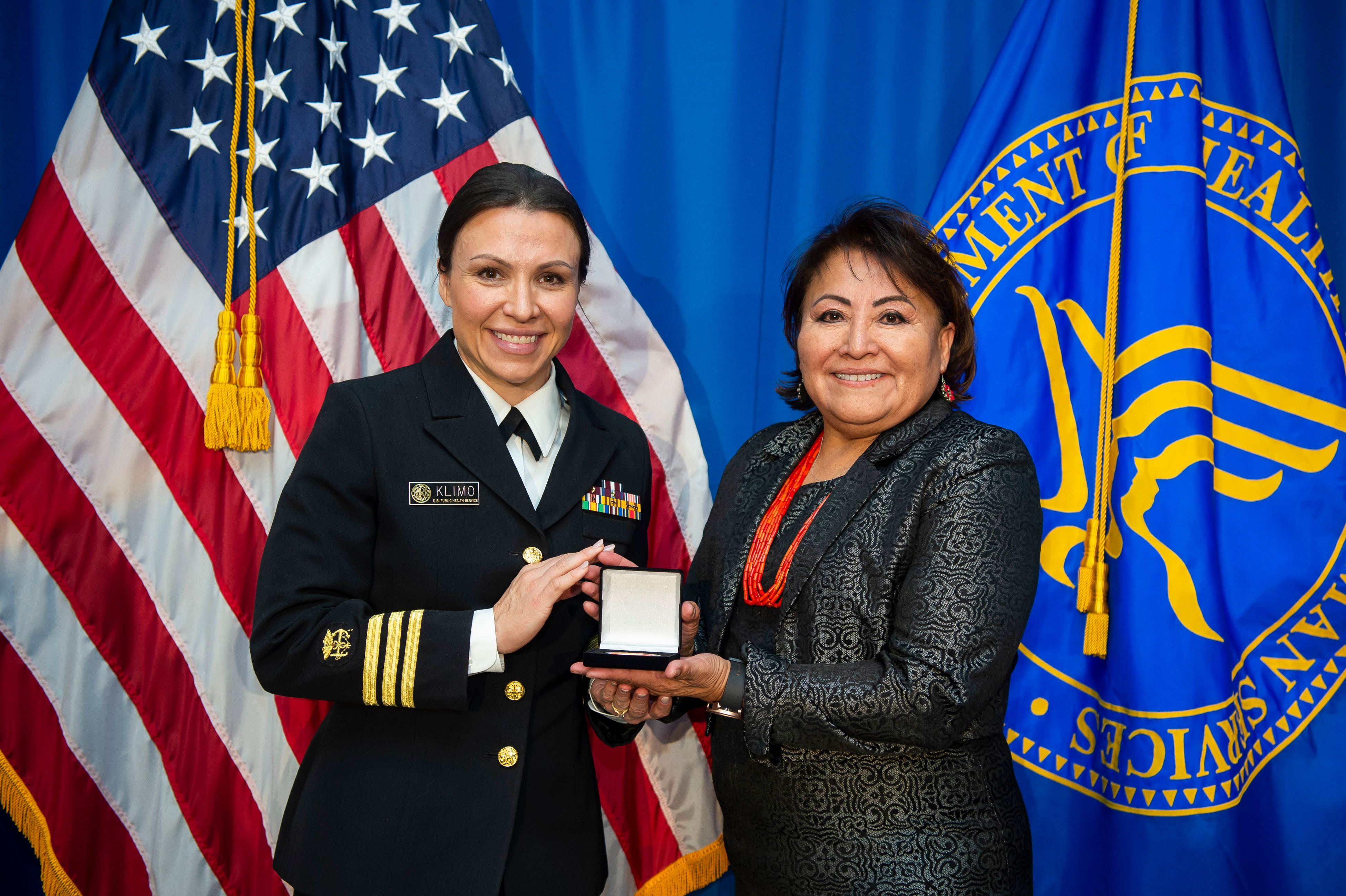 Commissioned Corps Meritorious Service Medal  - CDR Andrea Klimo (Oklahoma City )