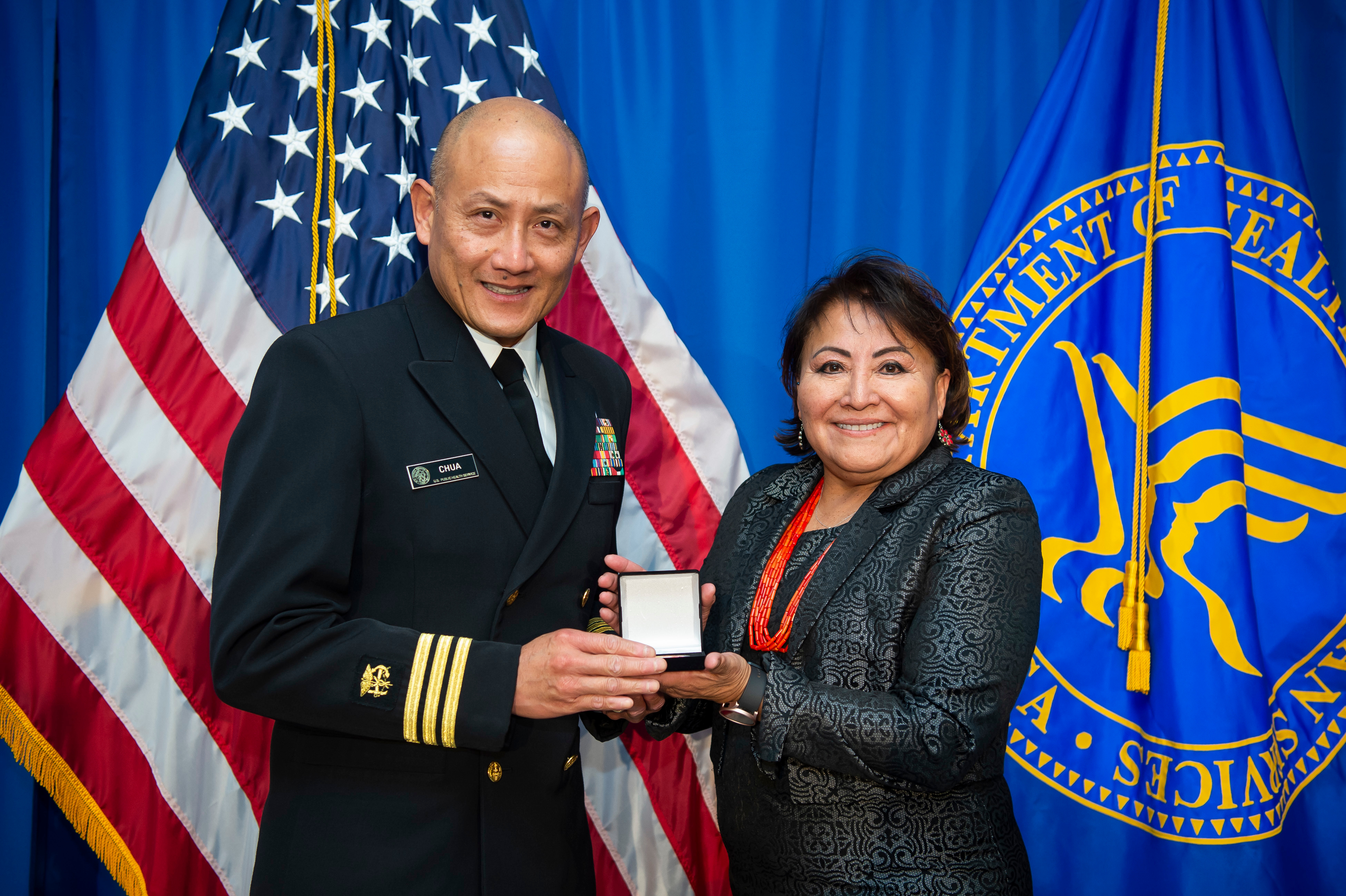 Commissioned Corps Outstanding Service Medal  - CDR Francis Chua (California)