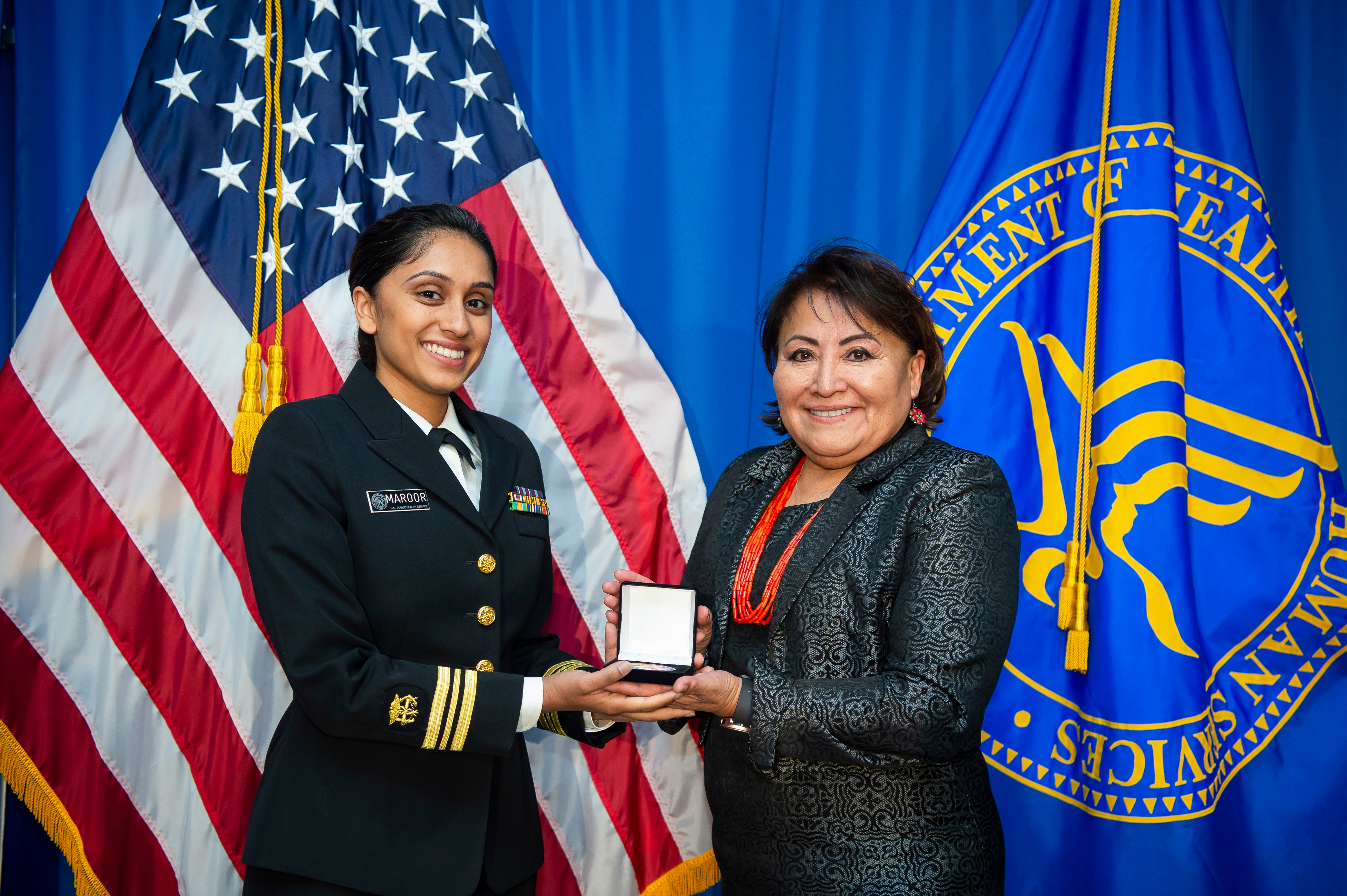Commissioned Corps Outstanding Service Medal  - LCDR Tincy Maroor (Headquarters)
