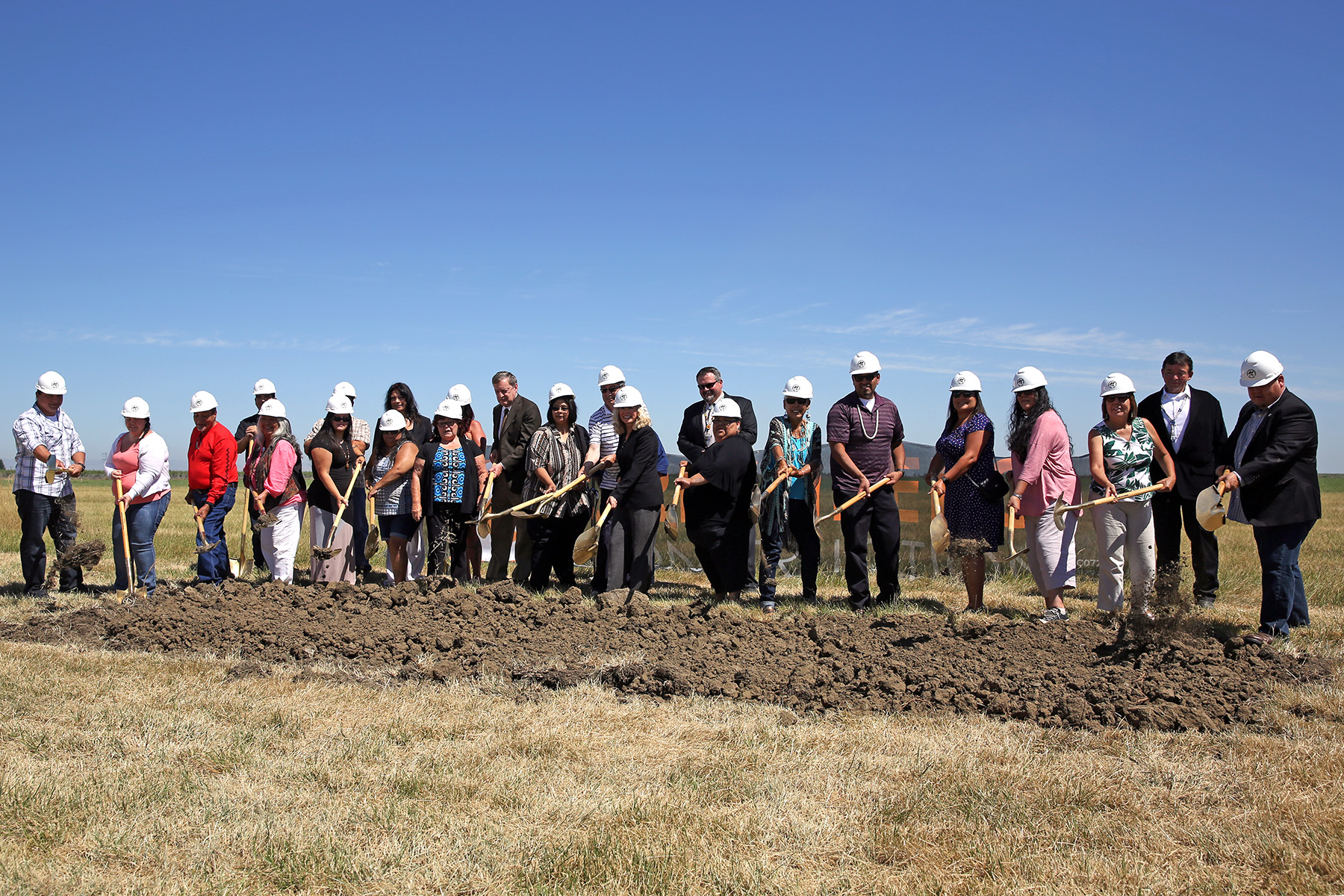 The Indian Health Service held a ceremonial groundbreaking on June 20 for a new Youth Regional Treatment Center in Davis, California.