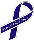 Prevent Child Abuse ribbon