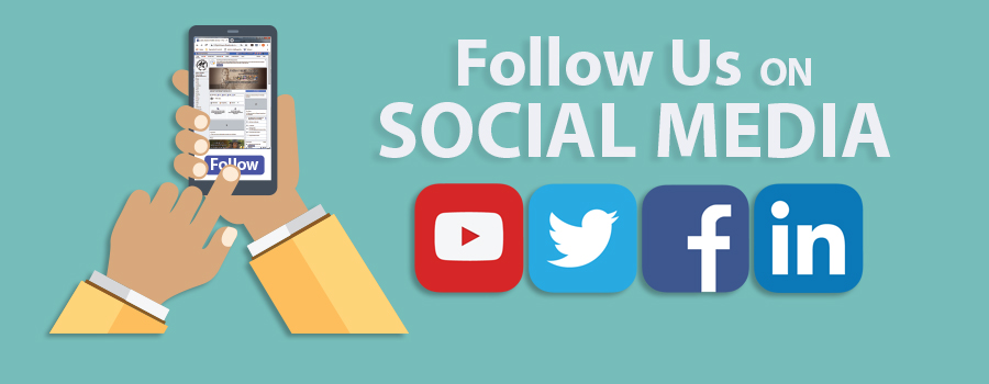 Follow Us on Social Media