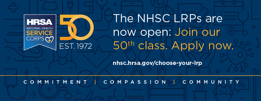 HRSA National Health Service Corps Loan Repayment Programs
