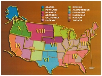 Thumbnail - clicking will open full size image - IHS Areas and HHS Regions Map