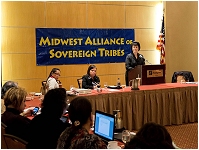 Thumbnail - clicking will open full size image - Midwest Alliance of Sovereign Tribes Impact Week Meeting, February 2013