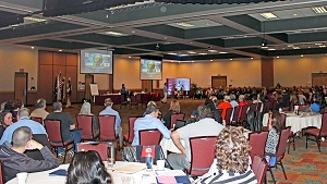 More than 200 attendees, representing 26 tribes, participated in the Bemidji Area alcohol and drug abuse prevention conference in Lac Du Flambeau, Wis., April 8-10, 2016.