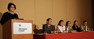 RADM Sandra Pattea with the Office of Tribal Self-Governance and Office of Direct Service and Contracting Tribes at the IHS Federal Staff Meeting and Training in Phoenix, Arizona on March 21-24, 2016.