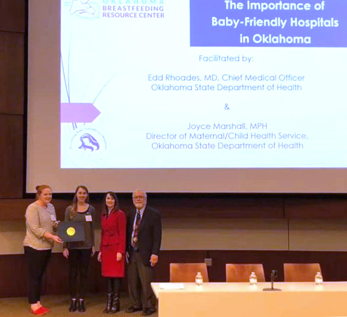 Oklahoma State Department of Health presentation on the Importance of Baby-Friendly Hospitals in Oklahoma