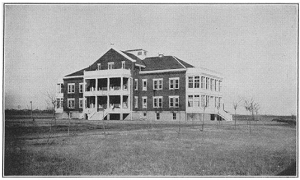 The Kiowa Indian Hospital in Lawton, Okla., in 1929.