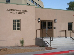 Photo of the Albuquerque Indian Health Center.