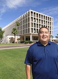 Jason Miller (Navajo) is successfully managing his diabetes by working with PIMC health professionals.