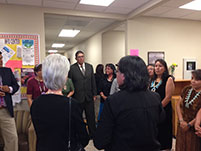 Thumbnail - clicking will open full size image - Secretary Sebelius at Department of Behavioral Health Services