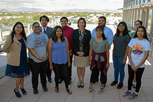 Dr. DeSalvo supports Gen-I by meeting with the Native Youth Council of the Salt River Pima Maricopa Indian Community.