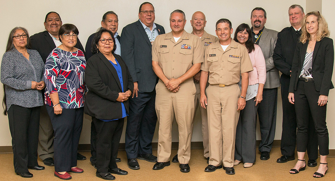 IHS representatives met with the Gila River Indian Community Council in Sacaton, Ariz. on August 1, 2018