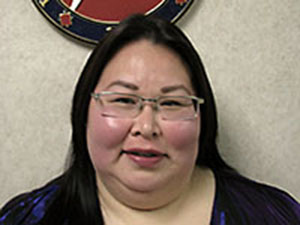 Evangelyn “Angel” Dotomain, Executive Officer for the IHS Alaska Area Native Health Service