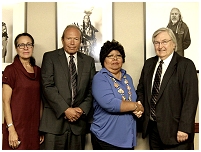 Thumbnail - clicking will open full size image - Tribal Delegation Meeting with the Tejon Indian Tribe