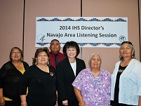 Thumbnail - clicking will open full size image - Navajo IHS Area Listening Session 