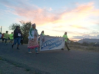 Thumbnail - clicking will open full size image - Running in Beauty for a Stronger Healthier Navajo Nation Event, July 2014