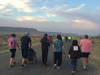 Thumbnail - clicking will open full size image - Running in Beauty for a Stronger Healthier Navajo Nation Event, July 2014