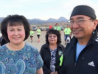 Thumbnail - clicking will open full size image - Running in Beauty for a Stronger Healthier Navajo Nation Event, July 2014