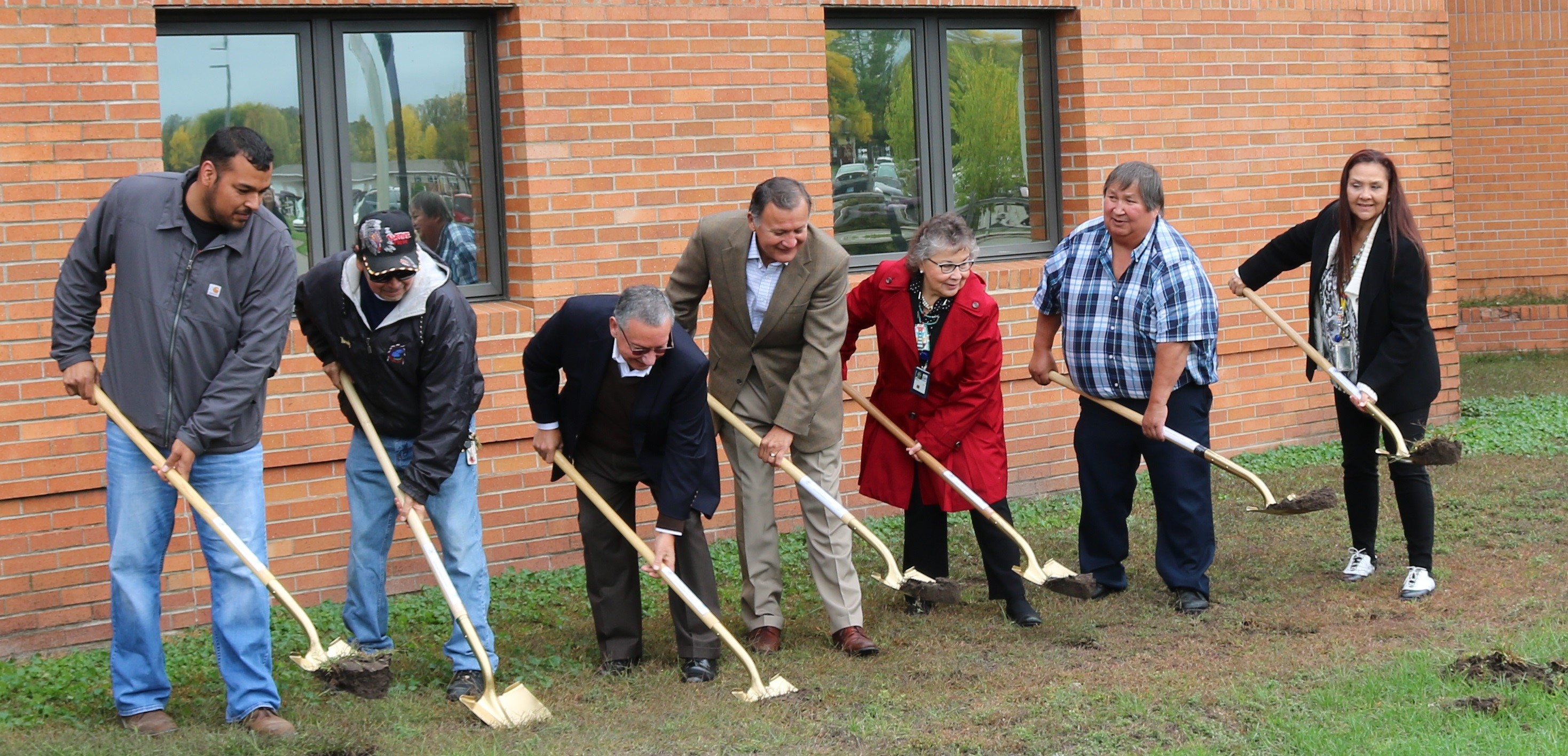 The Red Lake Hospital held a groundbreaking ceremony for the expansion project on September 25, 2017.