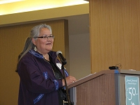 Thumbnail - clicking will open full size image - Dedication of Samuel Simmonds Memorial Hospital, August 2013 in Barrow, AK