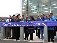 Thumbnail - clicking will open full size image - Dedication of Samuel Simmonds Memorial Hospital, August 2013 in Barrow, AK