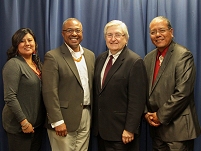 Thumbnail - clicking will open full size image - Tribal Delegation Meeting with the Laguna Pueblo