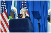 Thumbnail - clicking will open full size image - HHS Secretary Sebelius