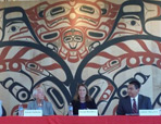 Thumbnail - clicking will open full size image - HHS Secretary Burwell visit with Port Gamble S’Klallam Tribe and Portland Area tribal leaders, August 2014