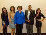 Thumbnail - clicking will open full size image - Santa Clara Pueblo delegation, October 2014