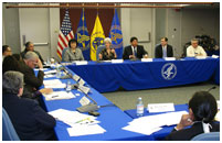 Thumbnail - clicking will open full size image - Dr. Roubideaux attends HHS Secretary's Tribal Advisory Committee